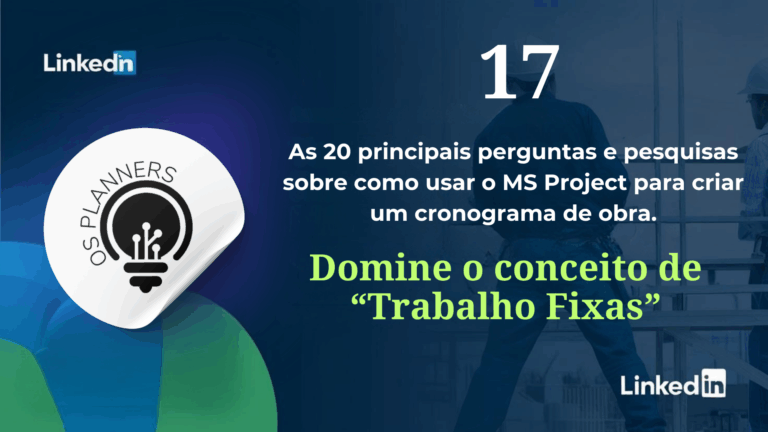 Domine o conceito de “Trabalho Fixas”